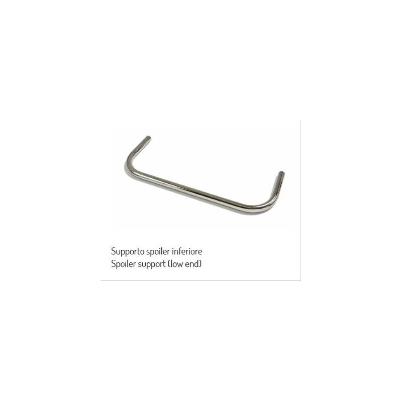 LOW FRONT SPOILER SUPPORT CHROMED