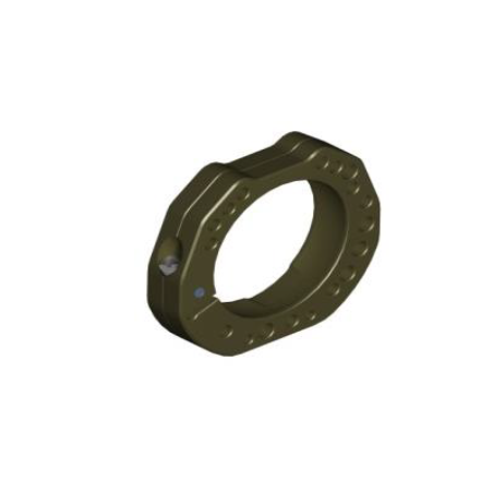 Lejeskål Ø80mm for Ø40/50mm bagaksel - aluminium