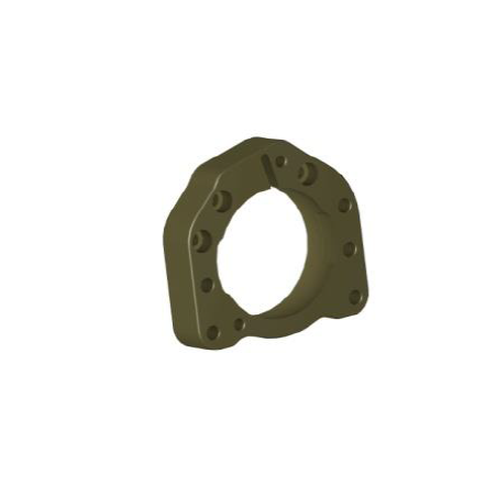 Lejeskål Ø62mm for Ø25/30mm bagaksel - aluminium