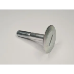 Bolt til montering af sæde og bly, fladt hoved, M8 x 65 mm
