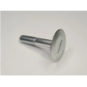 Bolt til montering af sæde og bly, fladt hoved, M8 x 45 mm